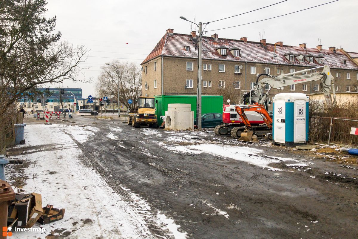 Zdjęcie Przebudowa ulicy Długopolskiej fot. Jakub Zazula 