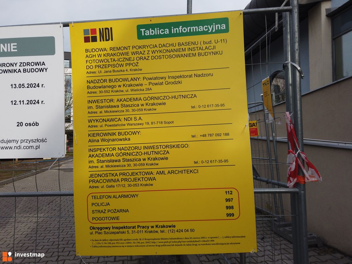 Zdjęcie Basen AGH fot. Damian Daraż 