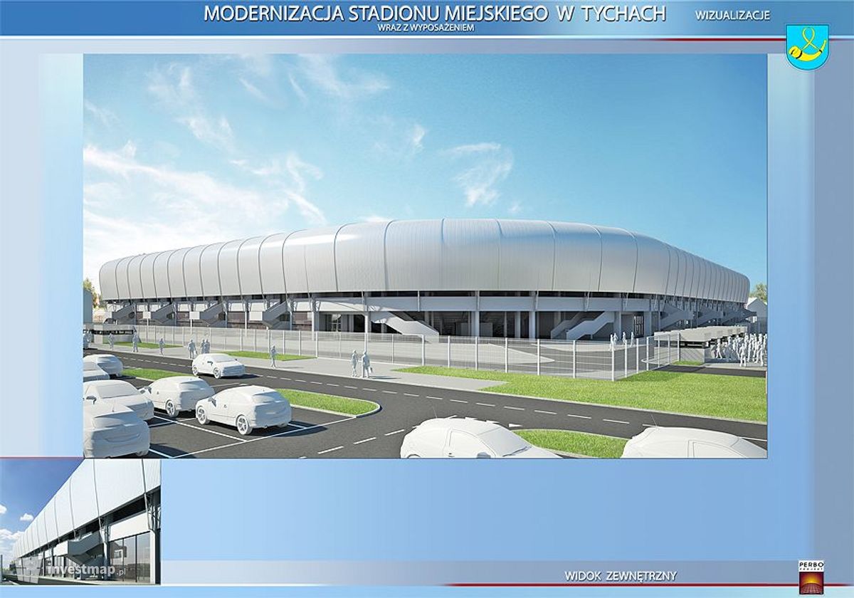 Wizualizacja Stadion Miejski w Tychach dodał MatKoz 