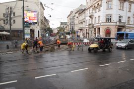 [Kraków] Przebudowa skrzyżowania pod Teatrem Bagatela