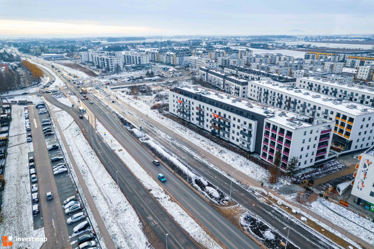 Zdjęcie Trasa tramwajowa na Jagodno fot. Jakub Zazula 