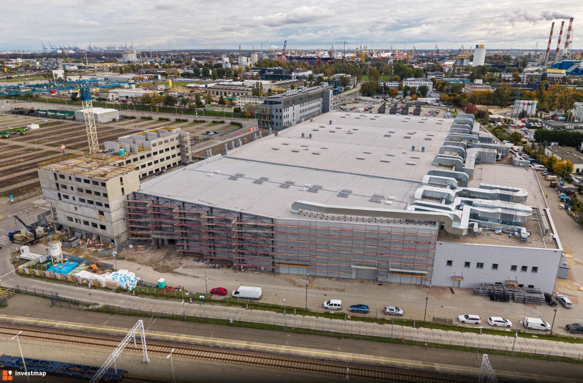 Trwa rozbudowa kompleksu AmberExpo w Gdańsku 