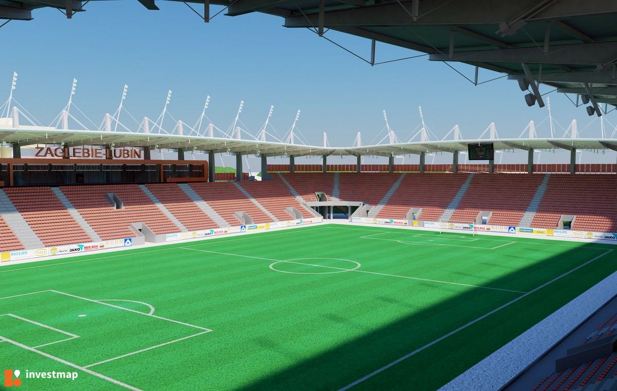Wizualizacja [Lubin] Nowy stadion Zagłębia "Dialog Arena" dodał Jan Hawełko 