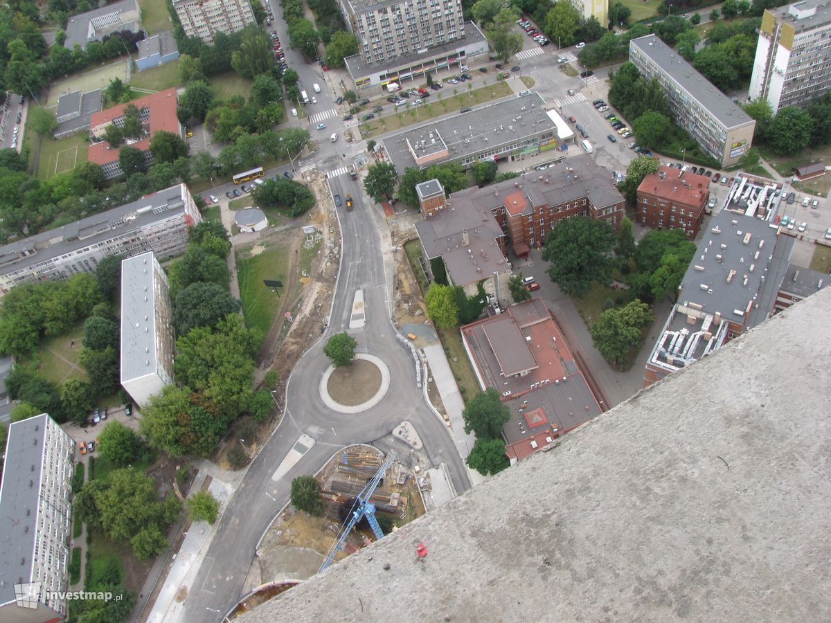 Zdjęcie [Wrocław-Krzyki] Przebudowa układu drogowego wokół Sky Tower fot. Grizzly 