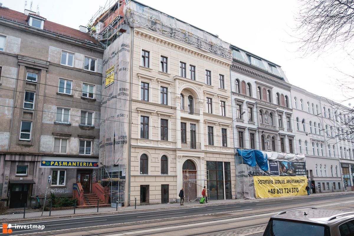 Zdjęcie [Wrocław] Kamienica, ul. Kołłątaja 24 fot. Jakub Zazula 