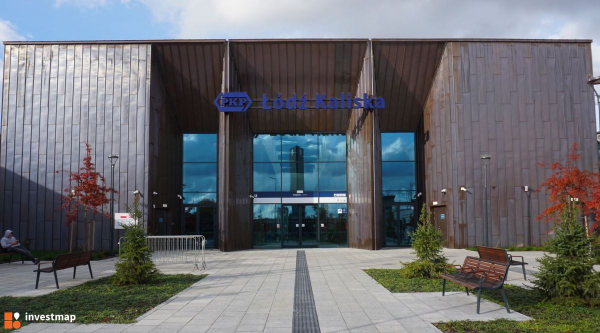 Zdjęcie Dworzec Łódź Kaliska (remont) fot. Orzech 