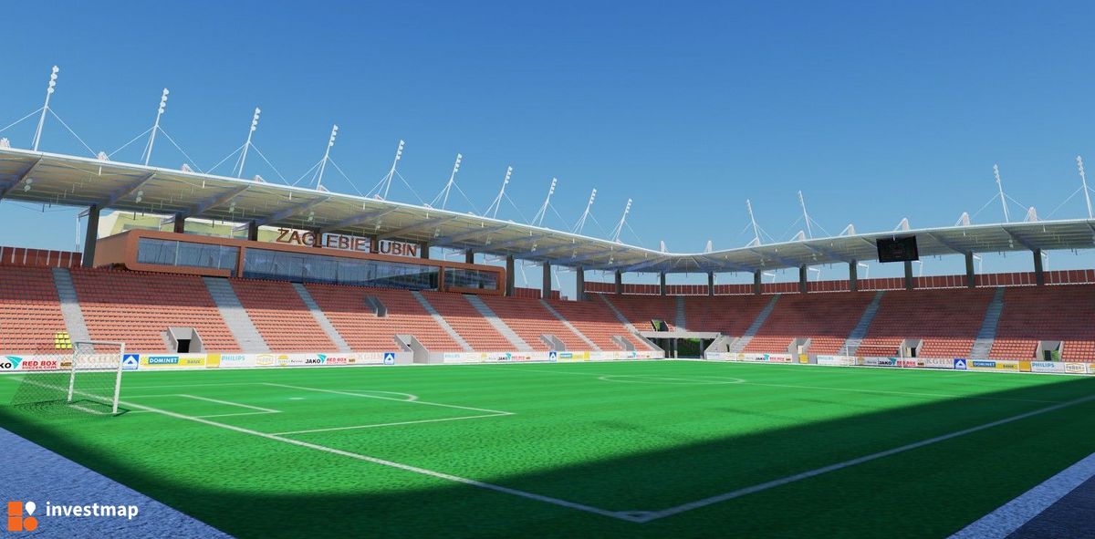 Wizualizacja [Lubin] Nowy stadion Zagłębia "Dialog Arena" dodał Jan Hawełko 