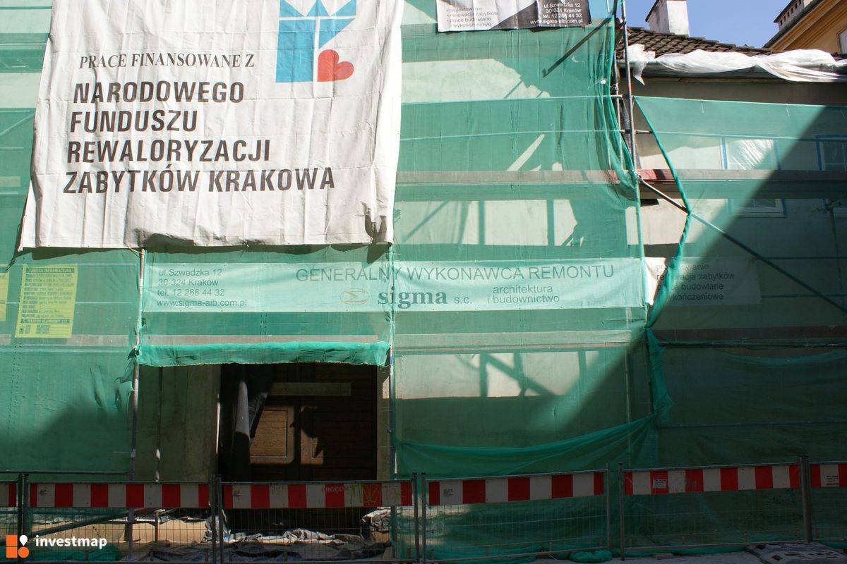 Zdjęcie [Kraków] Remont Kamienicy, ul. Senacka 4 fot. Damian Daraż 