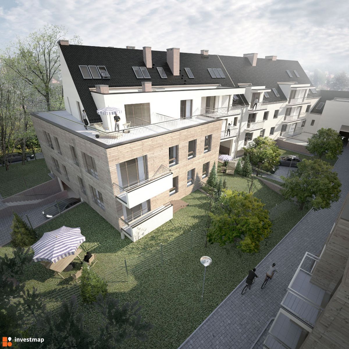 Wizualizacja [Wrocław] Osiedle "Dwór Oporów" dodał alsen strasse 67 