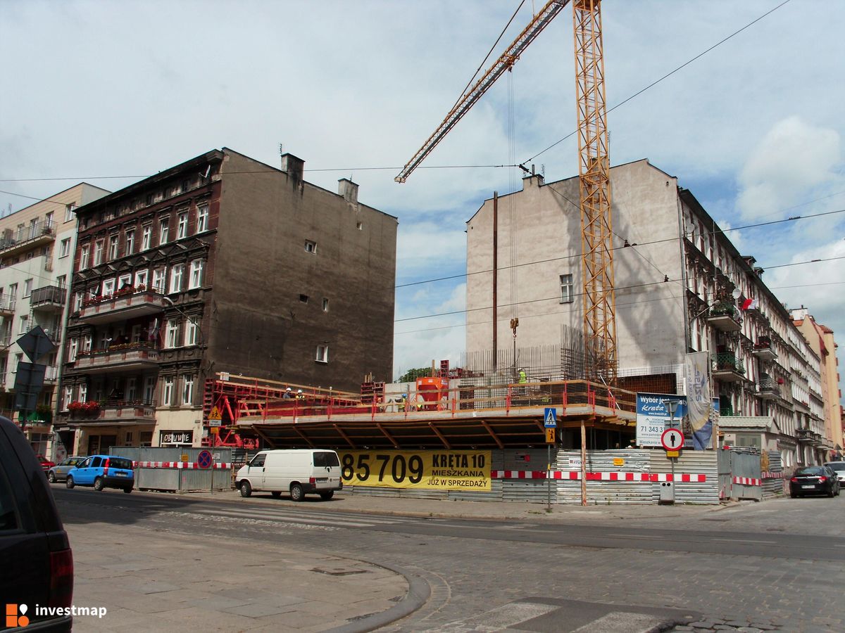 Zdjęcie [Wrocław] Budynek wielorodzinny "Kręta 10" fot. Jan Augustynowski
