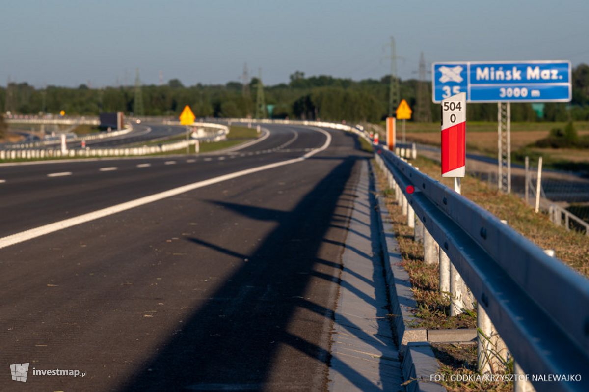 Zdjęcie Autostrada A2 (węzeł Lubelska - obwodnica Mińska Mazowieckiego) fot. Paweł Harom 