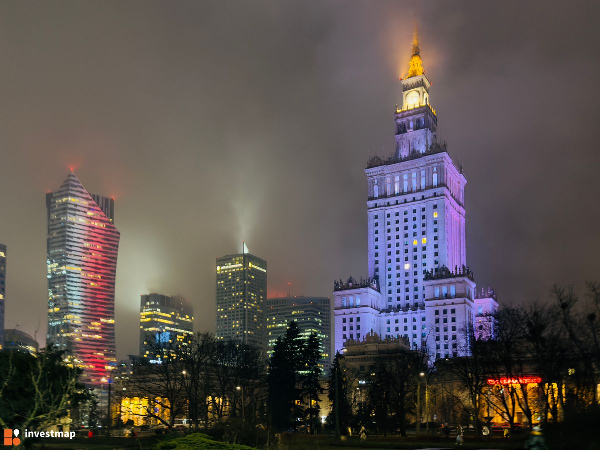 Zdjęcie Pałac Kultury i Nauki w Warszawie fot. Jan Augustynowski