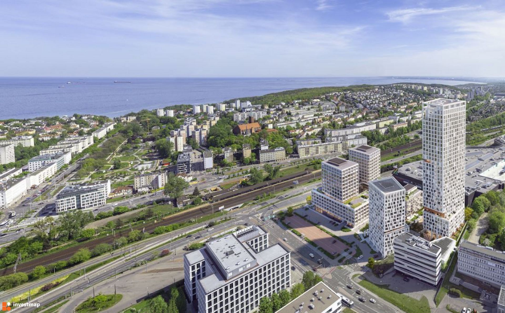 ALLCON buduje w Gdyni wielki, wielofunkcyjny projekt SKYCITY ze 120-metrowym wieżowcem 