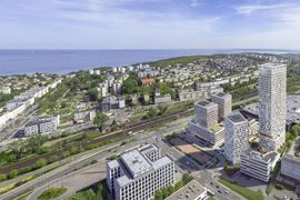 ALLCON buduje w Gdyni wielki, wielofunkcyjny projekt SKYCITY ze 120-metrowym wieżowcem [FILMY+ZDJĘCIA+WIZUALIZACJE]