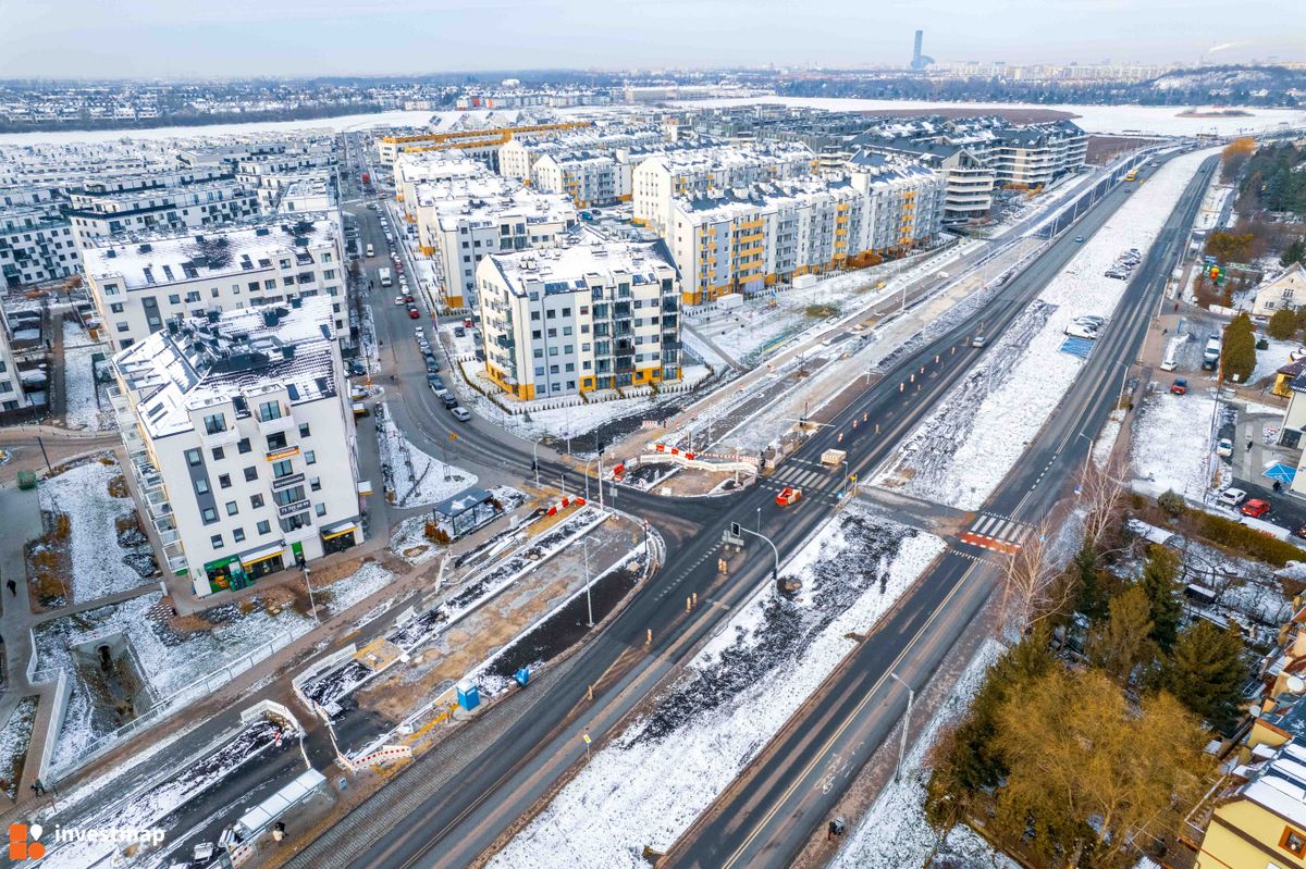Zdjęcie Trasa tramwajowa na Jagodno fot. Jakub Zazula 