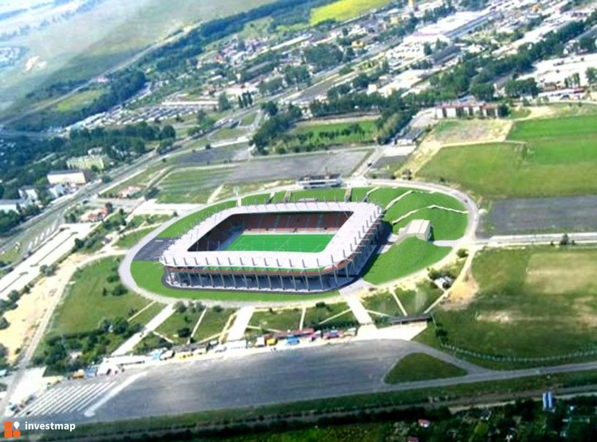 Wizualizacja [Lubin] Nowy stadion Zagłębia "Dialog Arena" dodał Jan Hawełko 