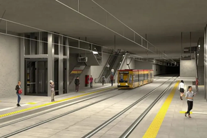 Warszawa: Co słychać na budowie pierwszej podziemnej trasy tramwajowej? [FILMY]