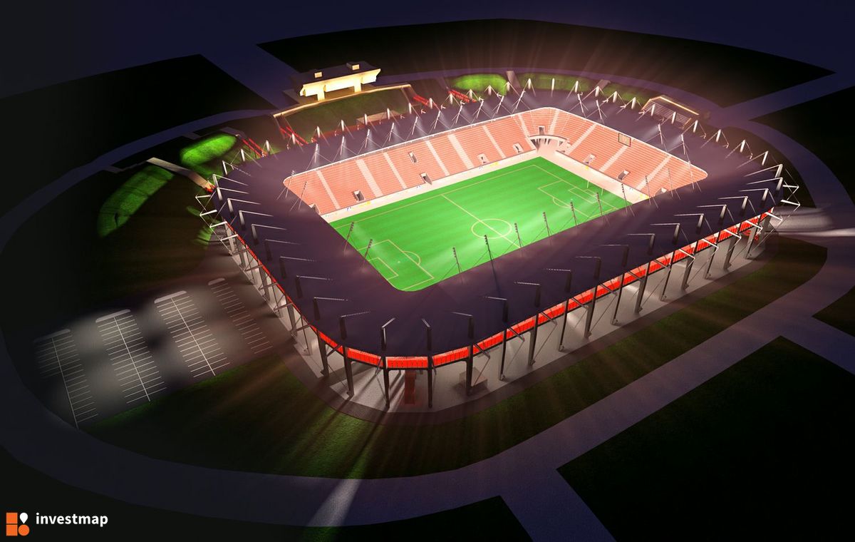 Wizualizacja [Lubin] Nowy stadion Zagłębia "Dialog Arena" dodał Jan Hawełko 