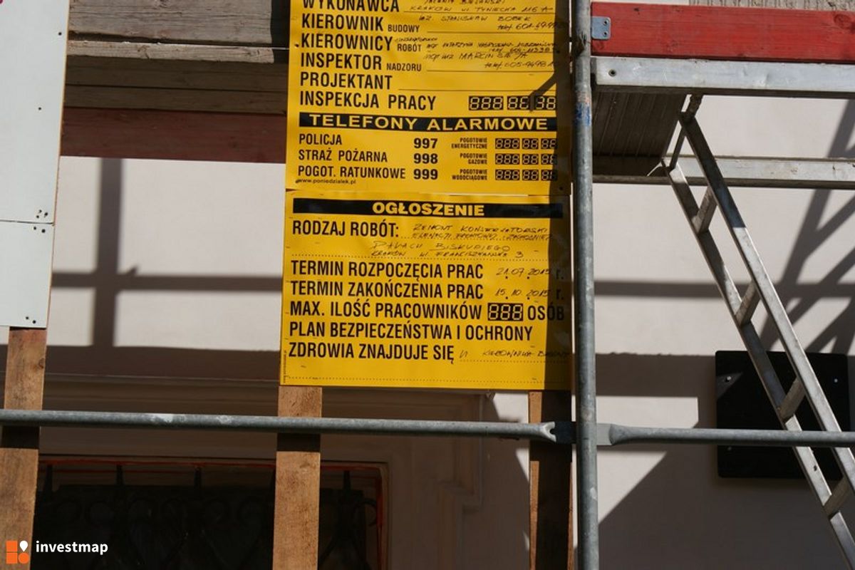 Zdjęcie [Kraków] Renowacja Elewacji, ul. Franciszkańska 3 fot. Damian Daraż 