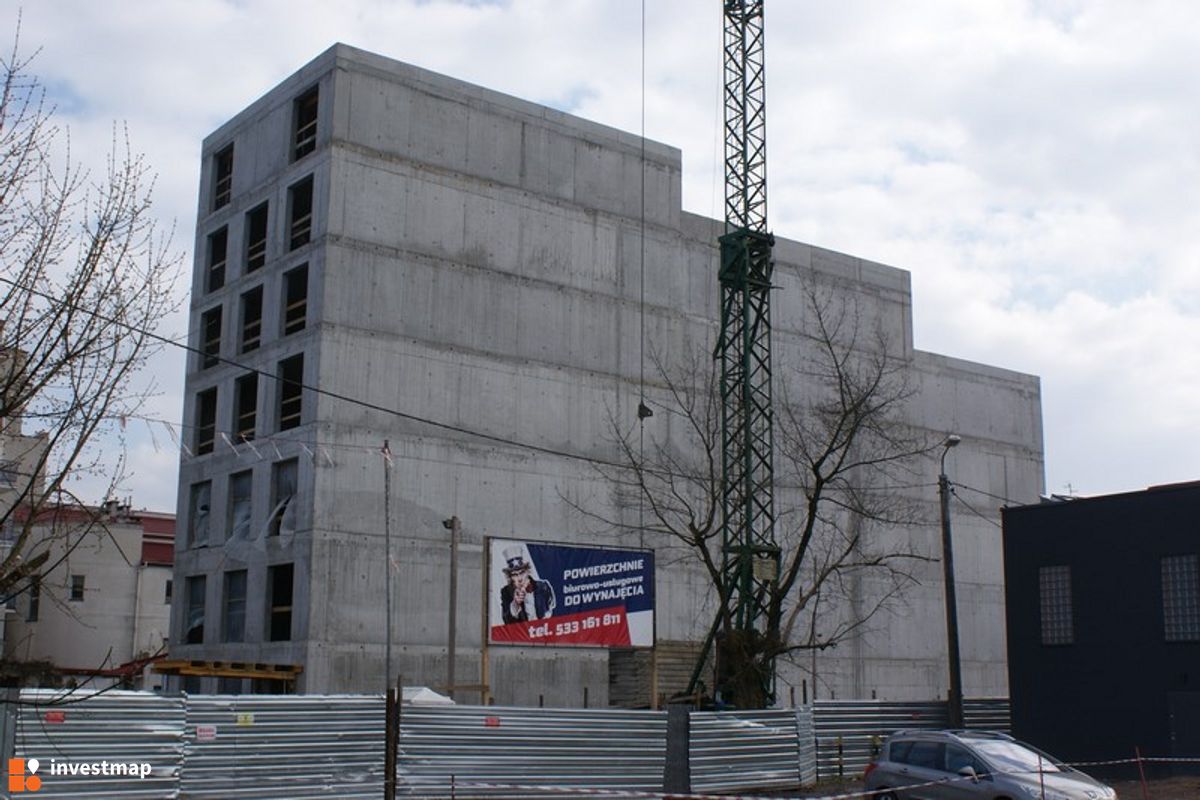 Zdjęcie [Kraków] Budynek Usługowo - Mieszkalny, ul. Dobrego Pasterza 13 fot. Damian Daraż 