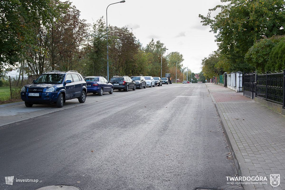 Zdjęcie Remont ulicy Władysława Jagiełły w Twardogórze fot. Gmina Twardogóra