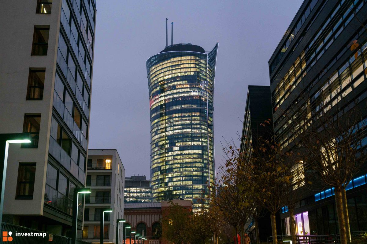 Zdjęcie Warsaw Spire fot. Jakub Zazula 
