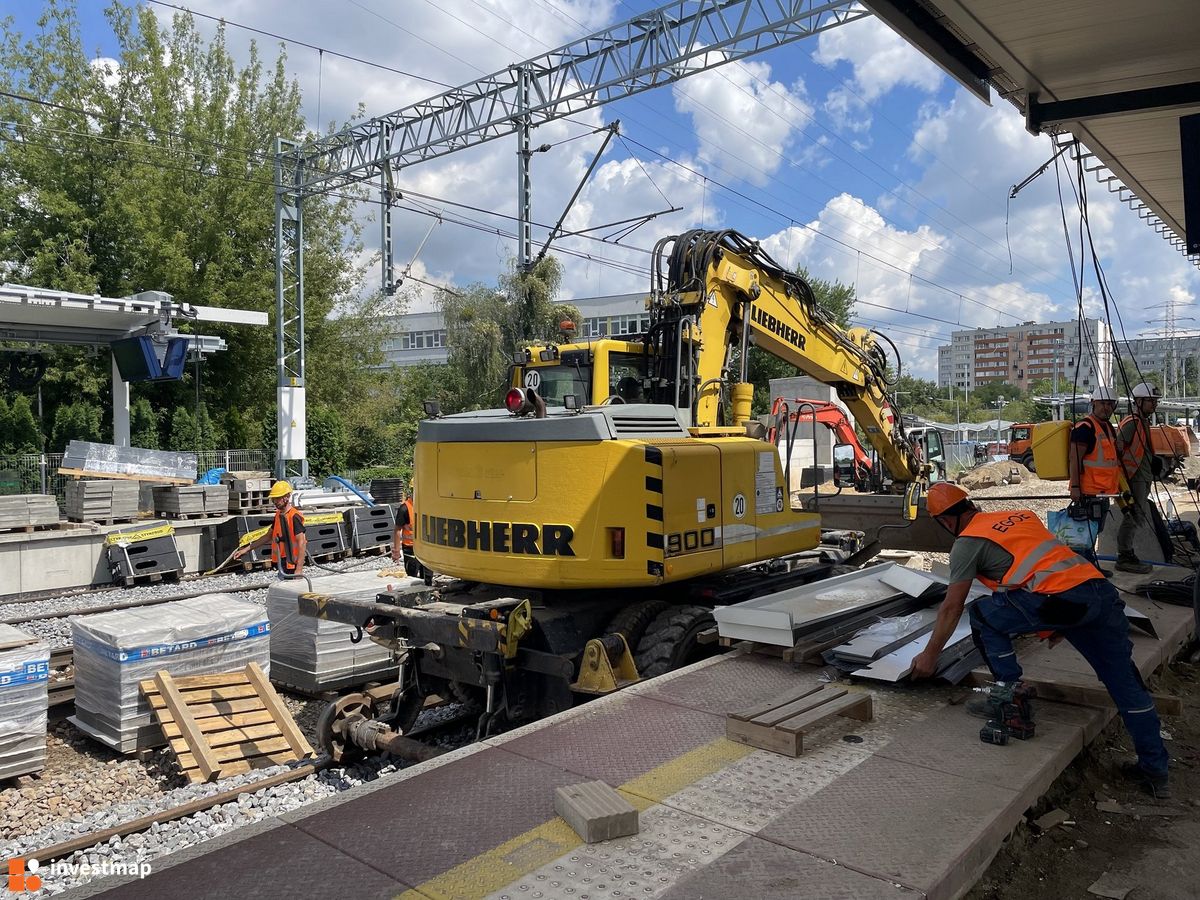 Zdjęcie Modernizacja stacji Warszawa Gdańska fot. Orzech 