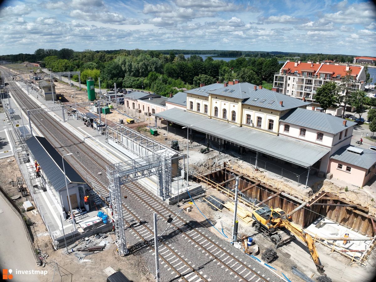 Zdjęcie Przebudowa stacji kolejowej Ostróda fot. Orzech 