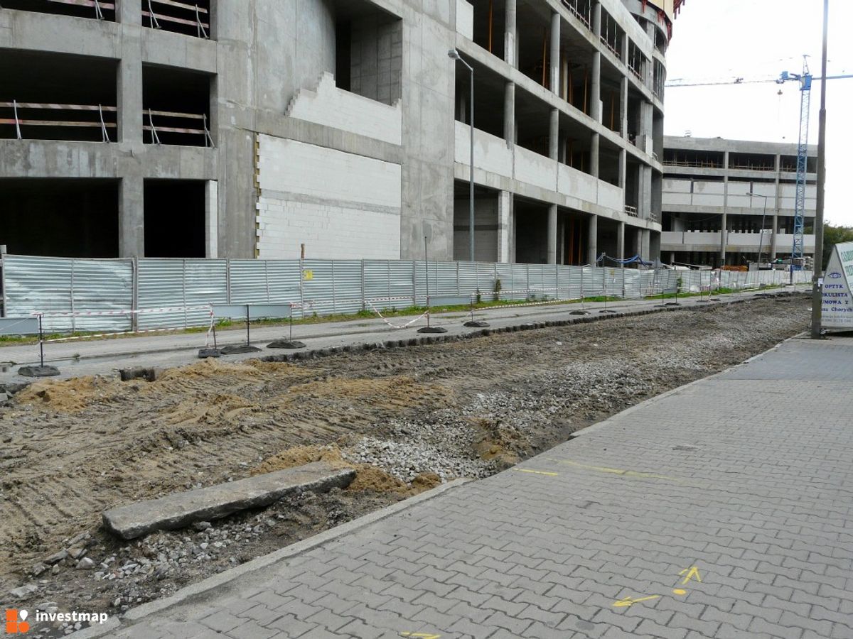 Zdjęcie [Wrocław-Krzyki] Przebudowa układu drogowego wokół Sky Tower fot. alsen strasse 67 