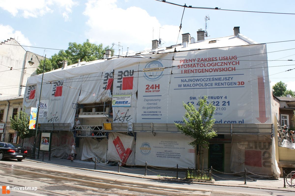 Zdjęcie [Kraków] Remont Kamienicy, ul. Św. Gertrudy 4 fot. Damian Daraż 