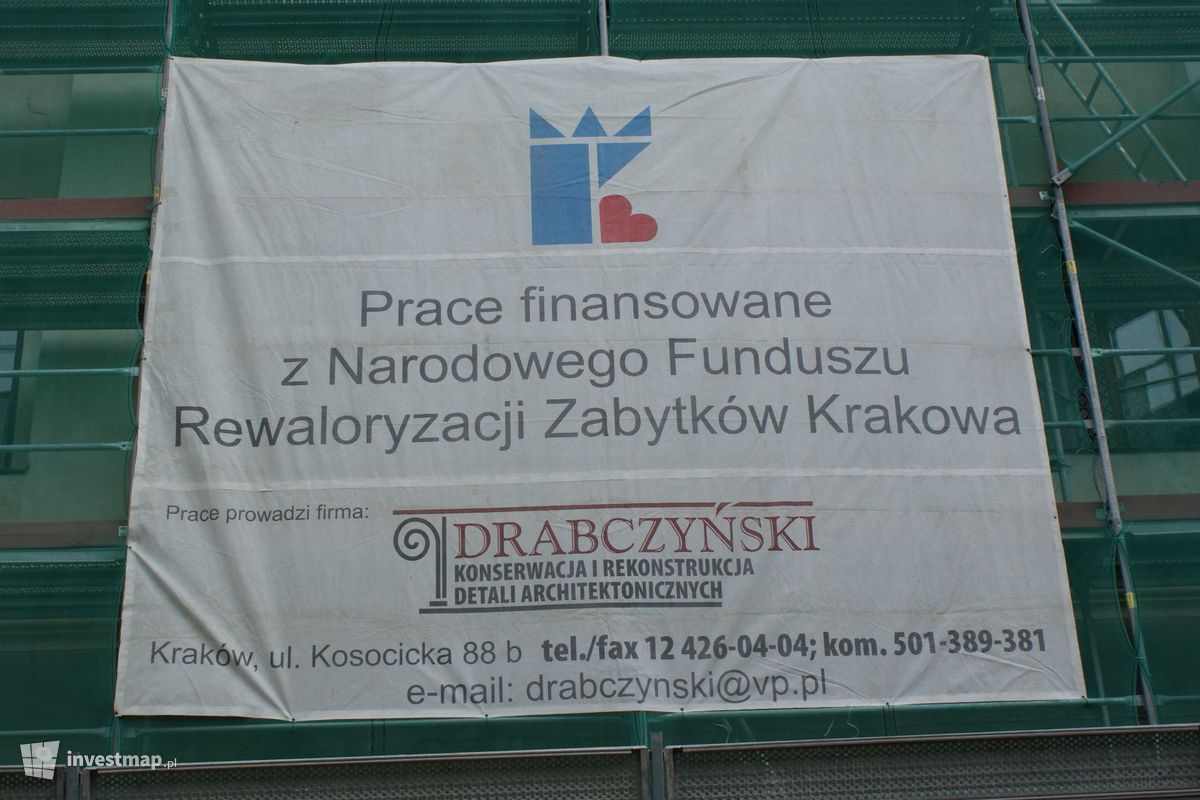 Zdjęcie [Kraków] Remont Elewacji, ul. Mały Rynek 7 fot. Damian Daraż 