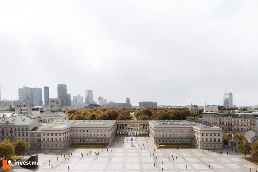 Odbudowa Pałacu Saskiego w Warszawie znów pod znakiem zapytania. Rosną koszty, rosną opóźnienia, a decyzji wciąż brak [FILM+WIZUALIZACJE]