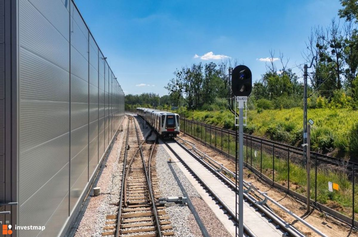 Zdjęcie II linia metra (M2) fot. Orzech 