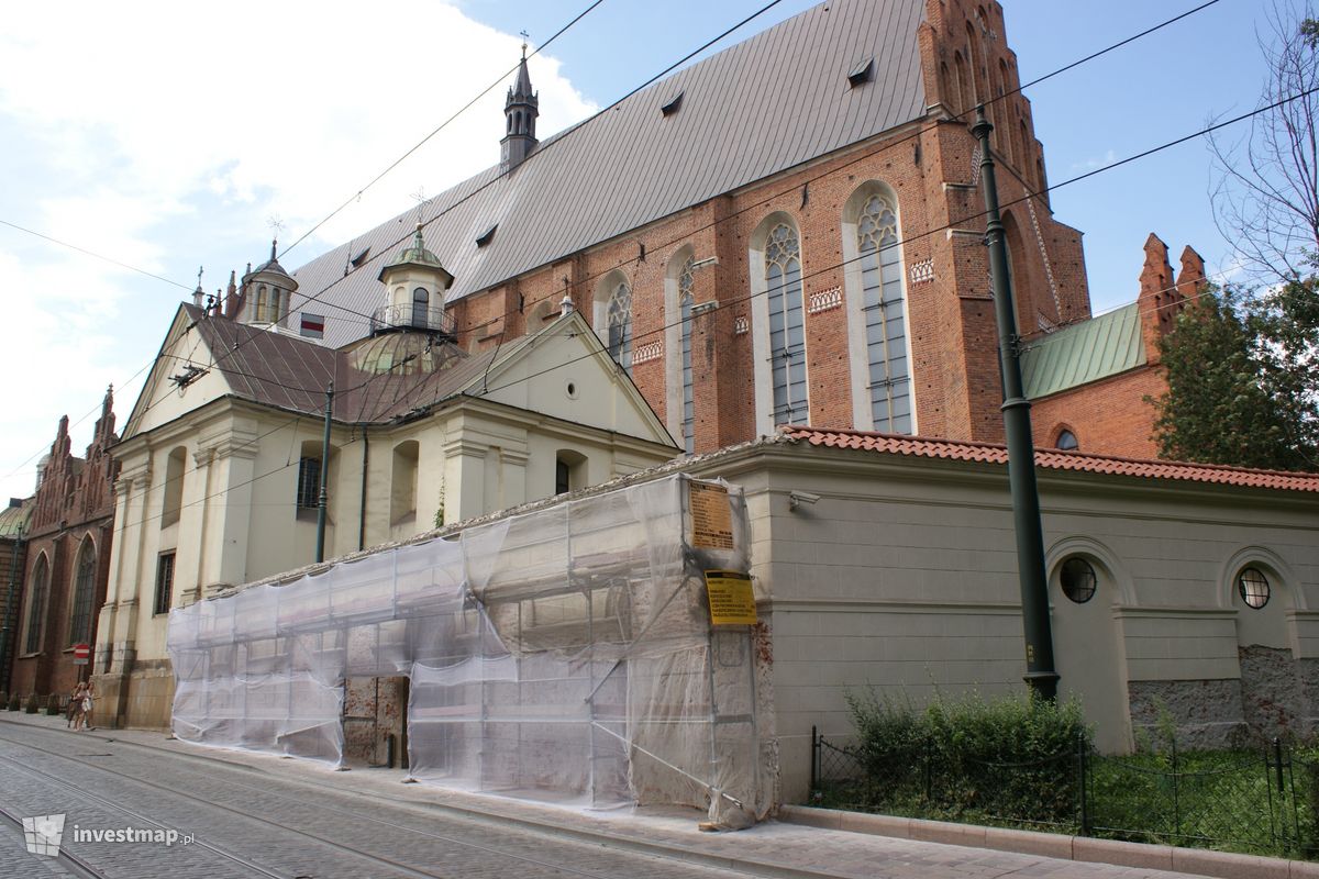Zdjęcie [Kraków] Remont Konserwatorski Muru, ul Sienna - Dominikańska fot. Damian Daraż 