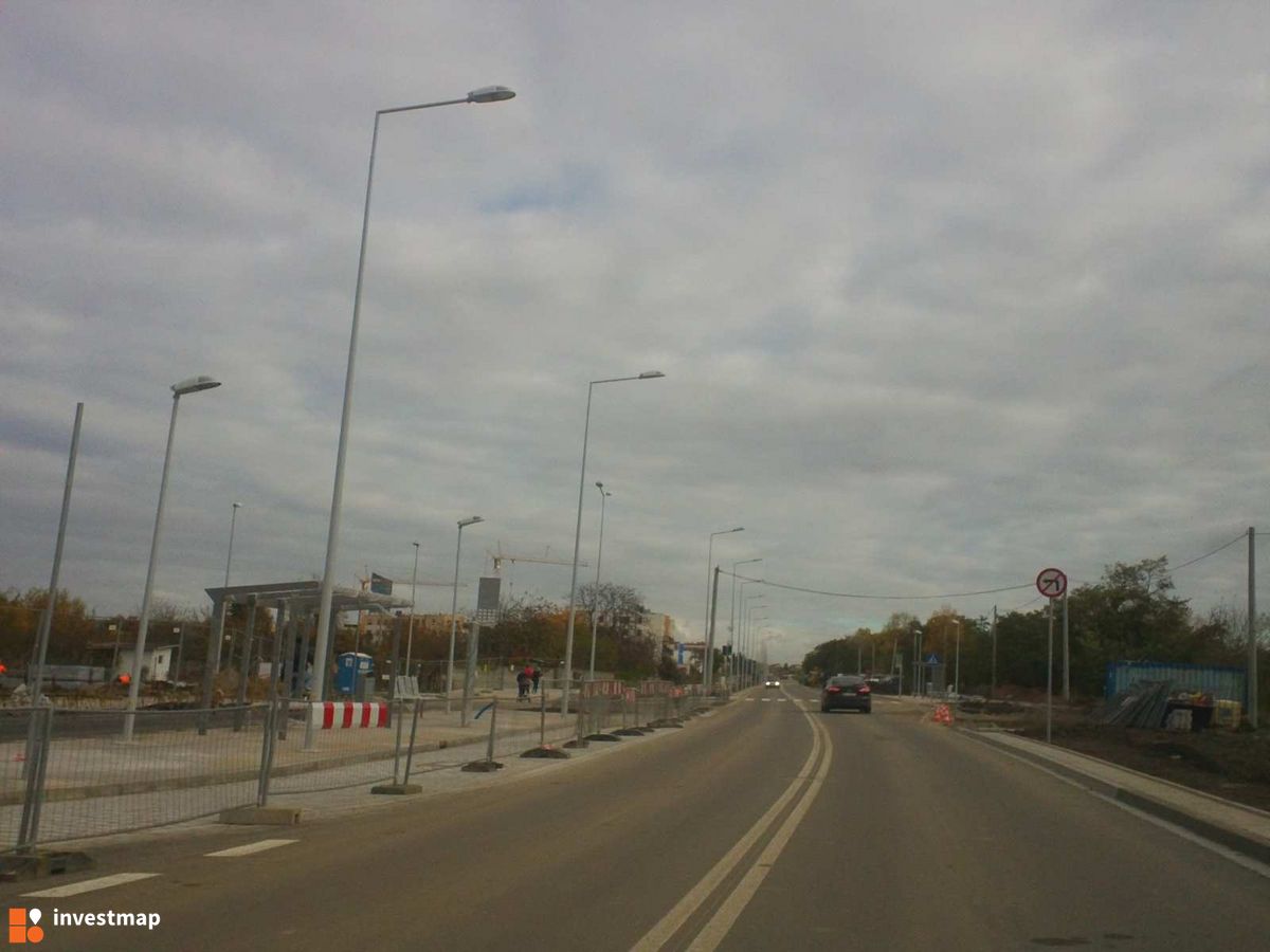 Zdjęcie [Wrocław] Połączenie Krzyki-Oporów (Most na Ślęzie w ciągu ul. Racławickiej i Al. Piastów) fot. Orzech 