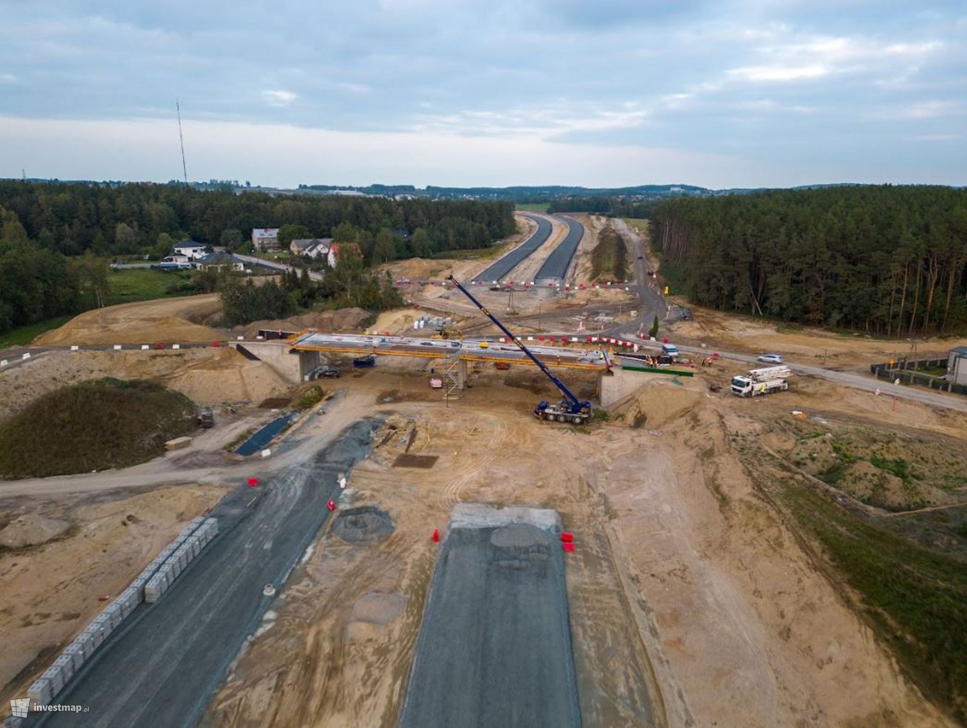 Trwają prace na budowie drogi ekspresowej S6 – Obwodnicy Metropolii Trójmiejskiej 