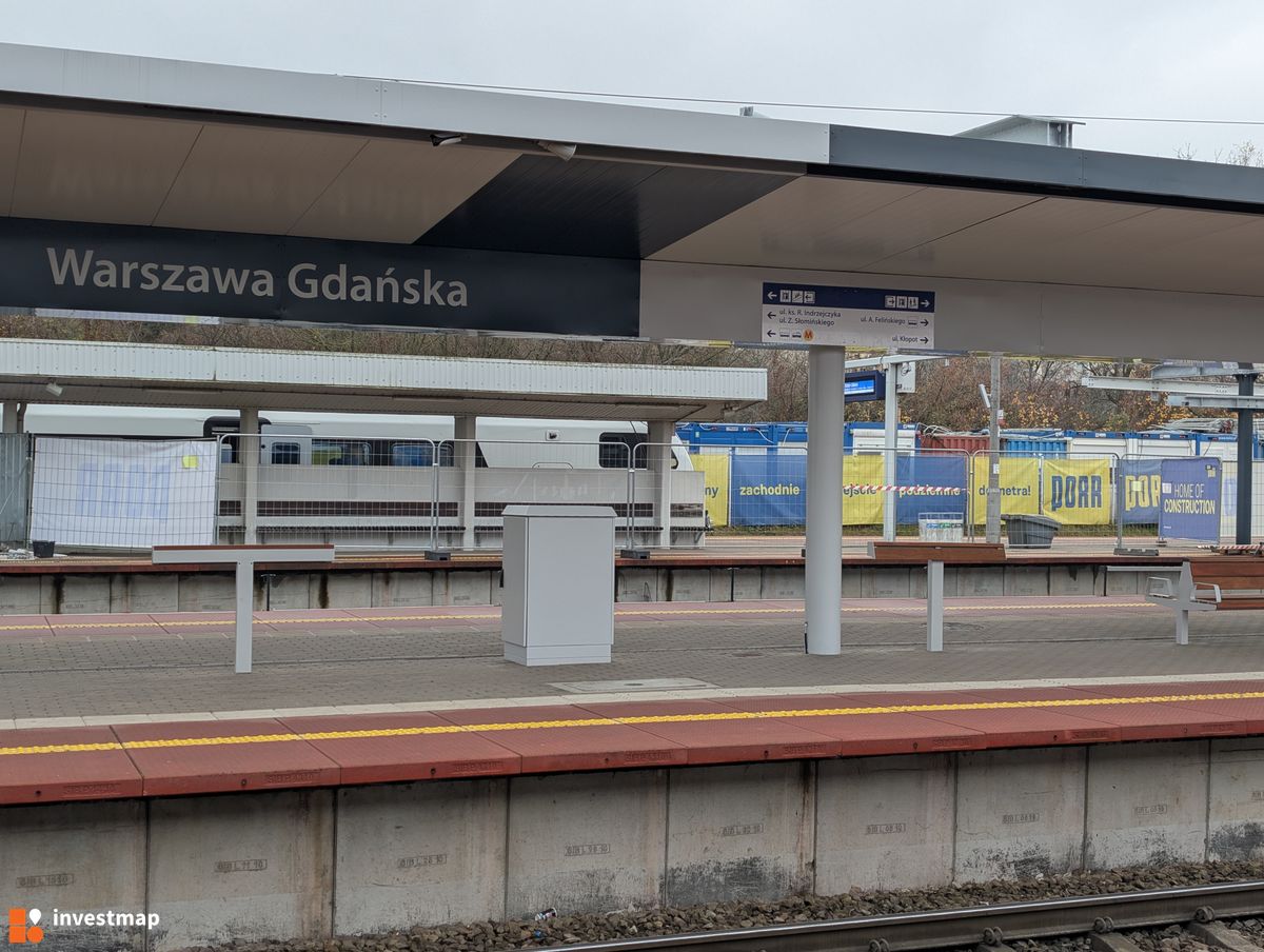 Zdjęcie Modernizacja stacji Warszawa Gdańska fot. Jan Augustynowski