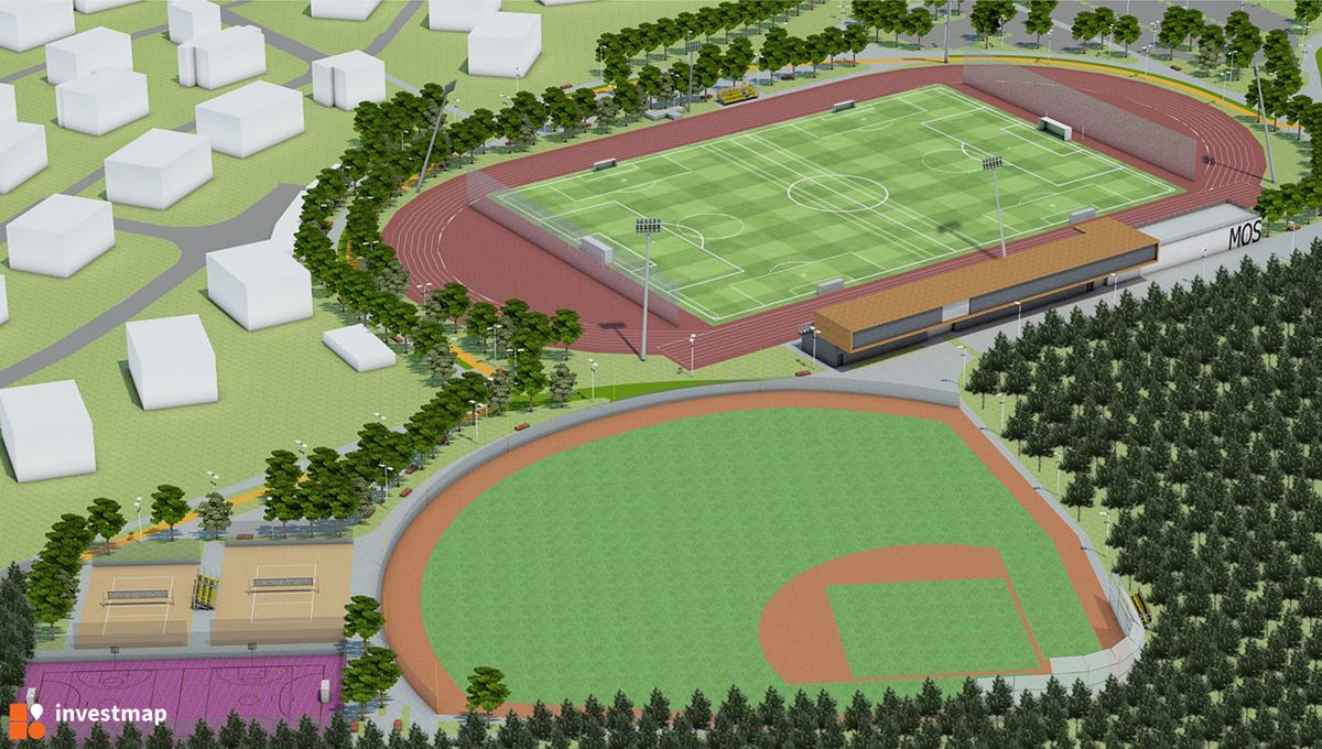 Wizualizacja Kompleks sportowy przy ul. Asnyka dodał Paweł Harom 