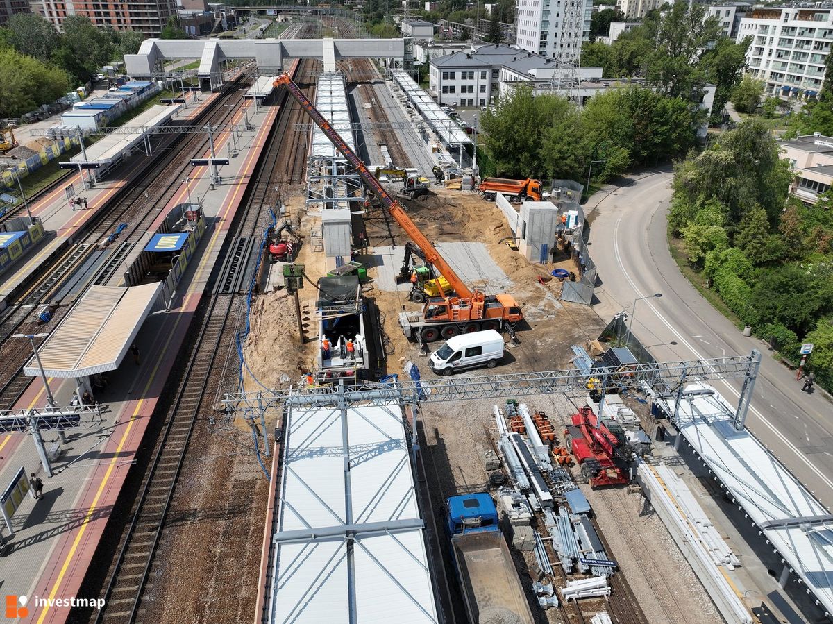 Zdjęcie Modernizacja stacji Warszawa Gdańska fot. Orzech 