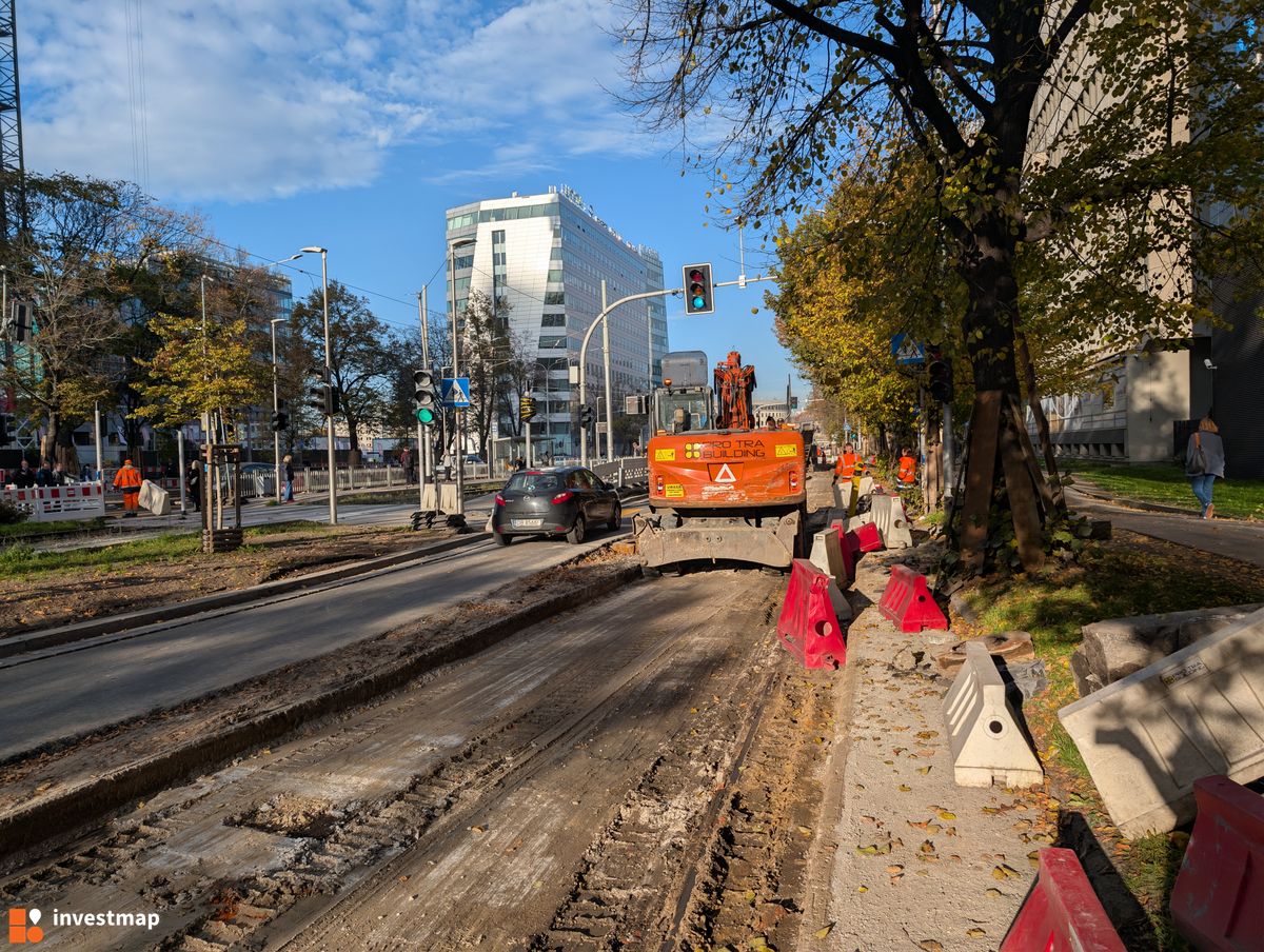 Zdjęcie Przebudowa ul. Powstańców Śląskich fot. Jan Augustynowski