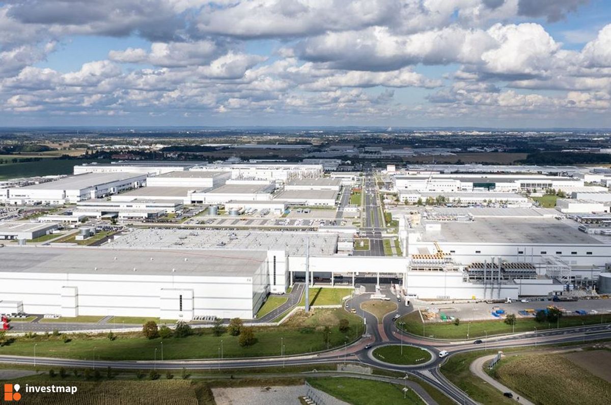 Zdjęcie Fabryka baterii do samochodów LG Energy Solution Wrocław Sp. z o.o. fot. Orzech 