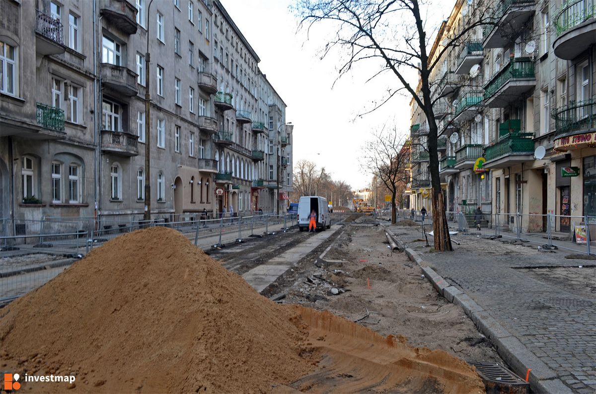 Zdjęcie [Wrocław] Ul. Nowowiejska (przebudowa) fot. alsen strasse 67 