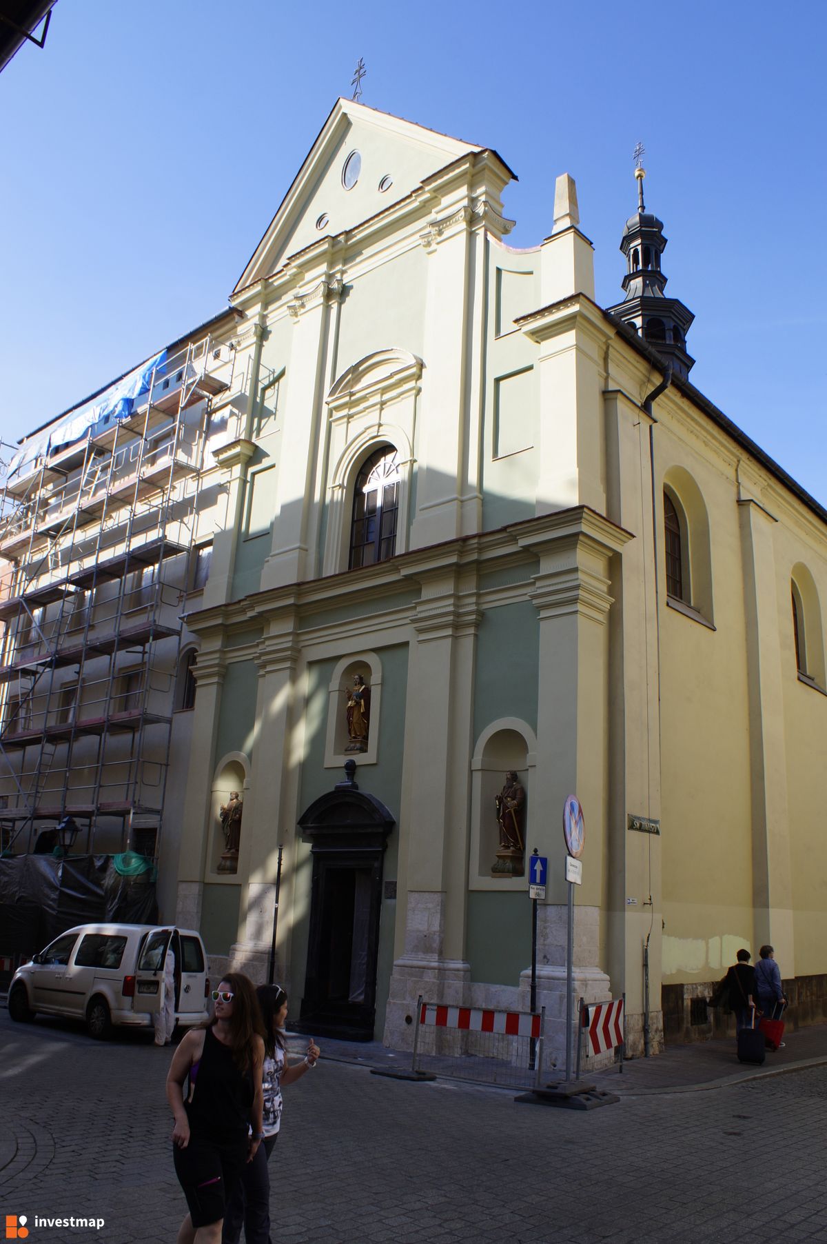 Zdjęcie [Kraków] Remont Kościoła, ul. Szpitalna 12 fot. Damian Daraż 
