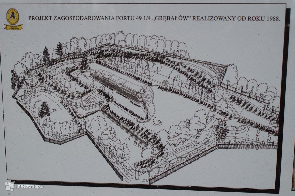 Zdjęcie Fort Pancerny Grębałów fot. Damian Daraż 