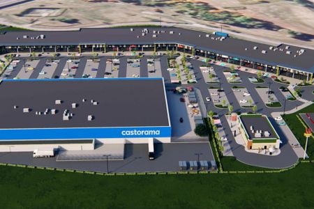 W Ostródzie trwa budowa największego parku handlowego w województwie warmińsko-mazurskim [FILM]