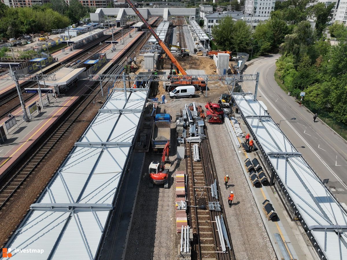 Zdjęcie Modernizacja stacji Warszawa Gdańska fot. Orzech 
