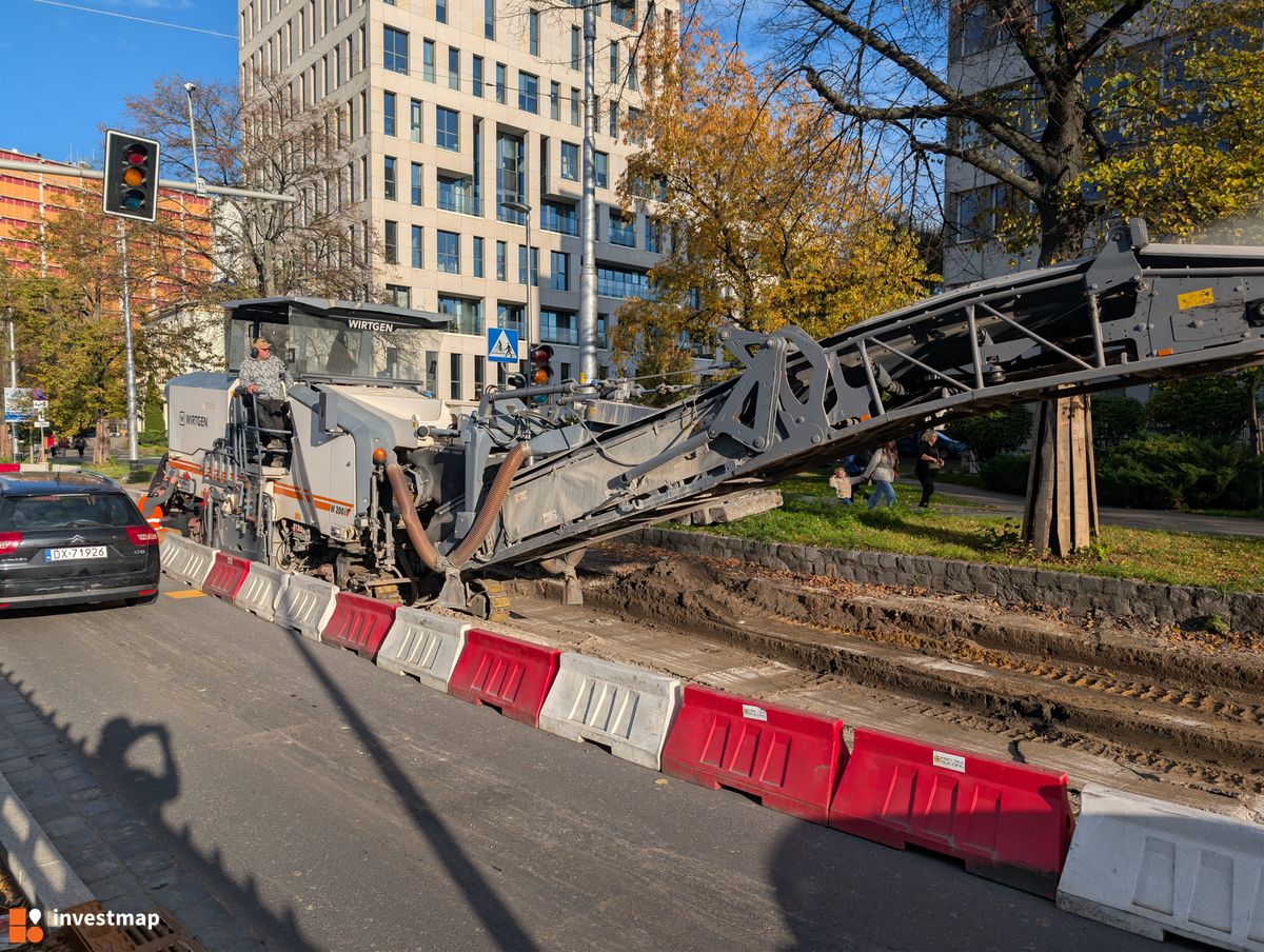 Zdjęcie Przebudowa ul. Powstańców Śląskich fot. Jan Augustynowski