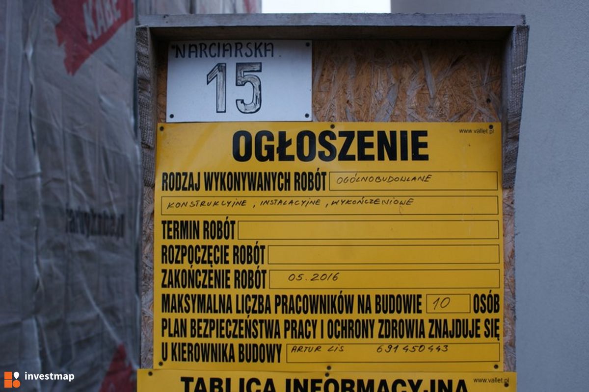 Zdjęcie [Kraków] Budynek Mieszkalny, ul. Narciarska 15 fot. Damian Daraż 