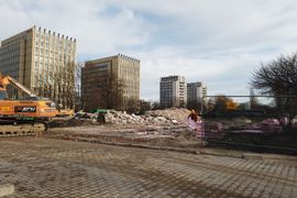 Co powstanie w miejscu po wyburzonym hotelu ibis Budget Kraków Bronowice?