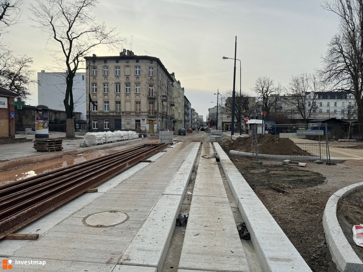 Zdjęcie Remont ul. Przybyszewskiego fot. Jan Augustynowski